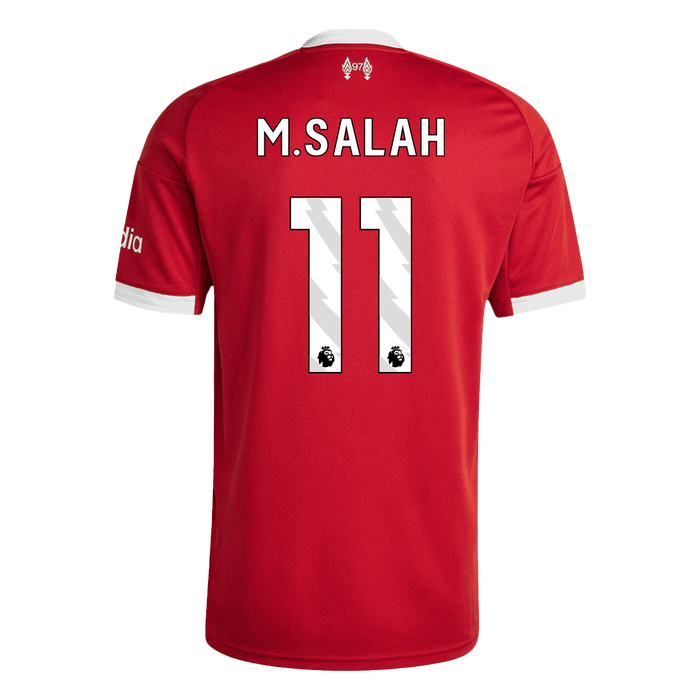 M.SALAH #11 Liverpool Home Soccer Jersey 2025/26
