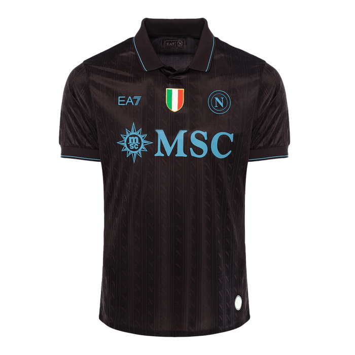 Napoli Third Away Authentic Soccer Jersey 2025/26