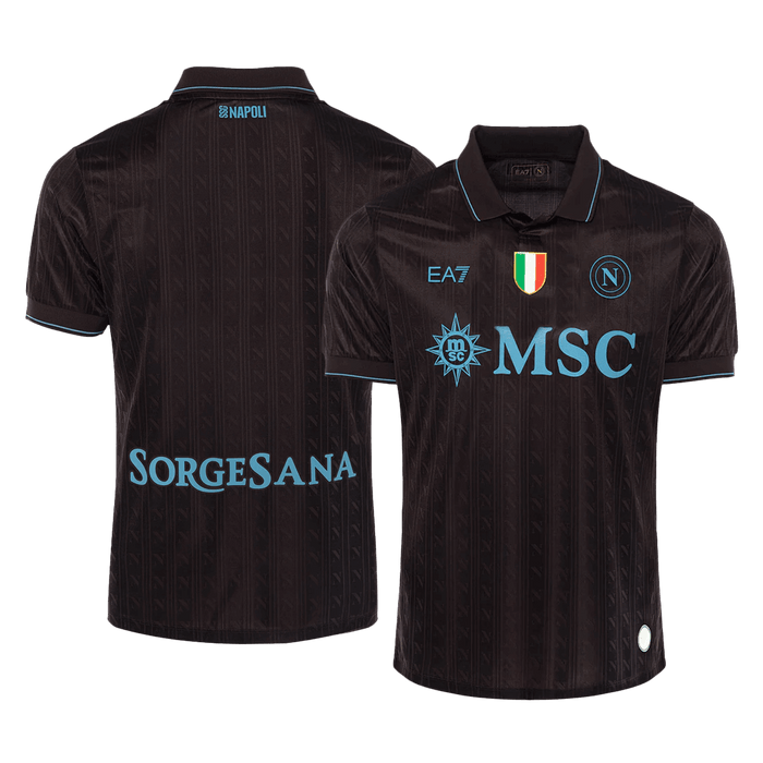 Napoli Third Away Authentic Soccer Jersey 2025/26