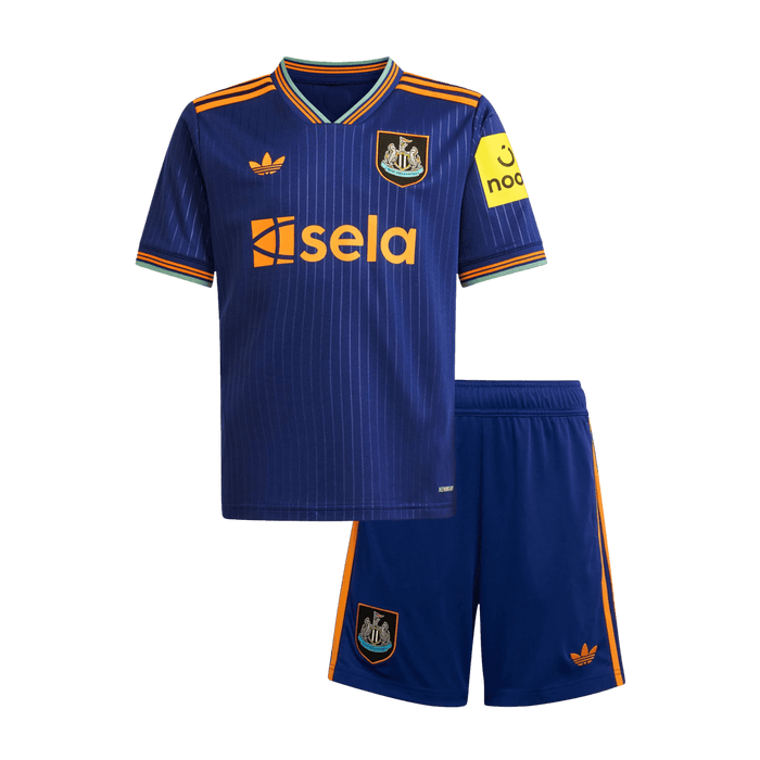 Newcastle United Third Away Kids Soccer Jerseys Kit 2025/26