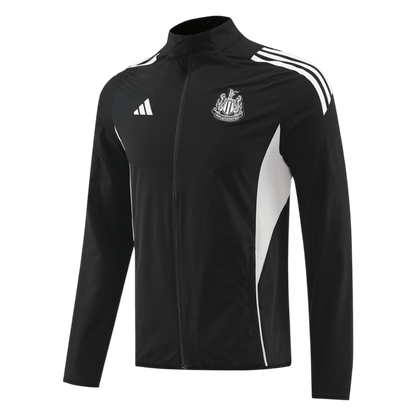 Newcastle United Windbreaker Jacket 2025/26 - Black