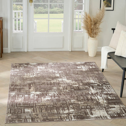 The Rug Corner Nourison Home Nourison Home - Dekor Brown Area Rug DEK11