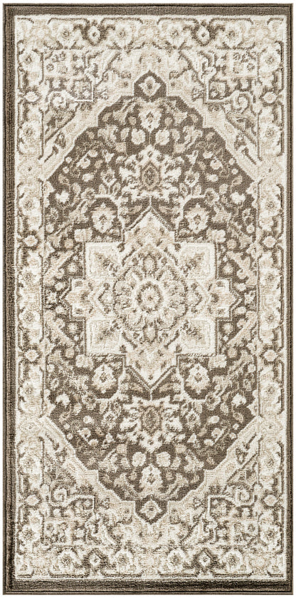 The Rug Corner Nourison Home Dekor DEK08 BRNIV Area Rugs