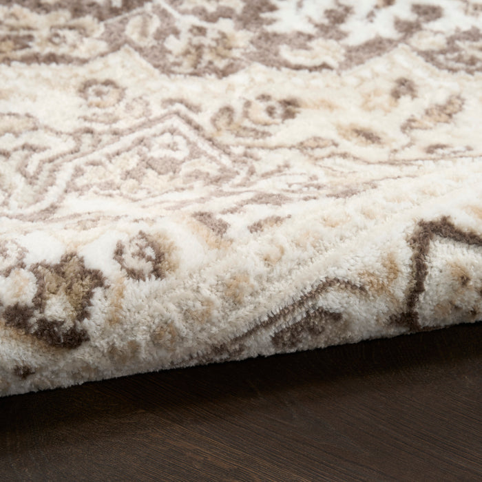 The Rug Corner Nourison Home Dekor DEK08 BRNIV Area Rugs