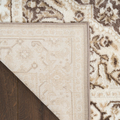 The Rug Corner Nourison Home Dekor DEK08 BRNIV Area Rugs