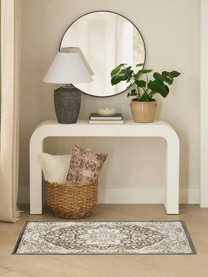 The Rug Corner Nourison Home Dekor DEK08 BRNIV Area Rugs
