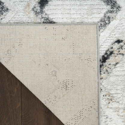 The Rug Corner Nourison Home Nourison Home - Dekor Grey/Champagne CHA Area Rug DEK05