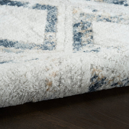 Nourison Home - Dekor Grey/Navy Area Rug DEK05