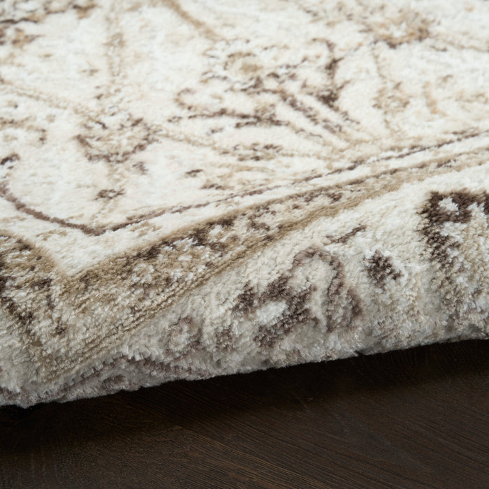 The Rug Corner Nourison Home Dekor DEK03 IVBRN Area Rugs