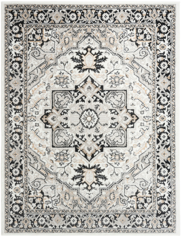 The Rug Corner Nourison Home Nourison Home - Dekor Ivory/Champagne Area Rug DEK08