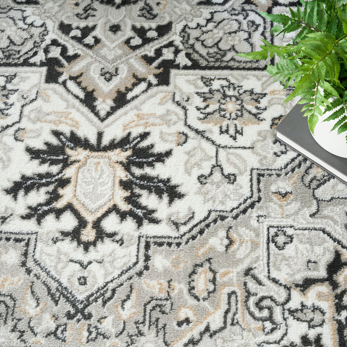 The Rug Corner Nourison Home Nourison Home - Dekor Ivory/Champagne Area Rug DEK08
