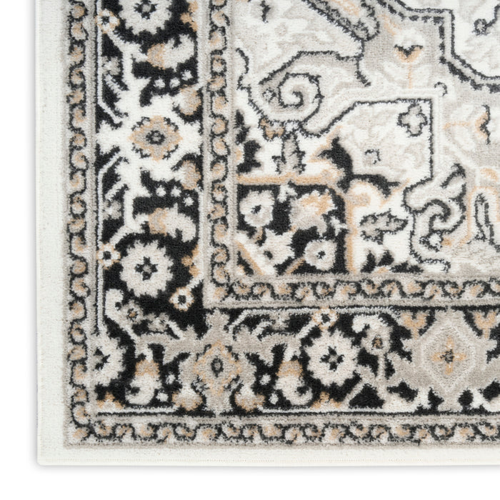 The Rug Corner Nourison Home Nourison Home - Dekor Ivory/Champagne Area Rug DEK08