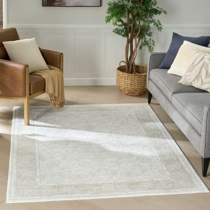 The Rug Corner Nourison Home Nourison Home - Dekor Ivory/Taupe Area Rug DEK09