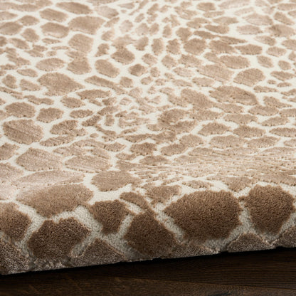 The Rug Corner Nourison Home Nourison Home - Desire Camel/Silver Area Rug DSR08