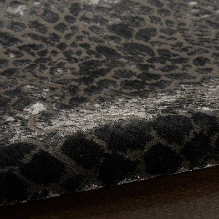 The Rug Corner Nourison Home Nourison Home - Desire Charcoal/Silver Area Rug DSR08
