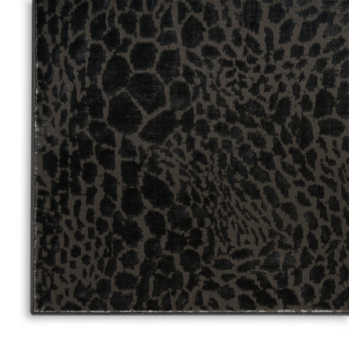 The Rug Corner Nourison Home Nourison Home - Desire Charcoal/Silver Area Rug DSR08