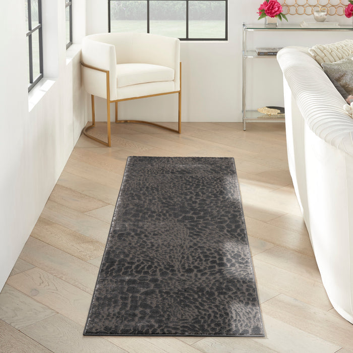 The Rug Corner Nourison Home Nourison Home - Desire Charcoal/Silver Area Rug DSR08