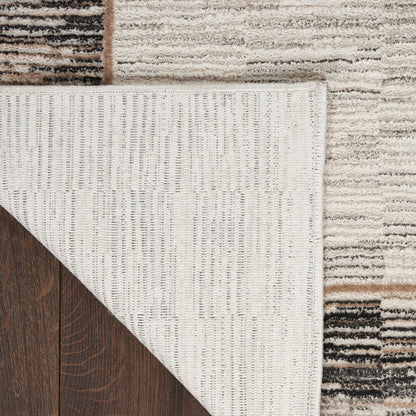 The Rug Corner Nourison Home Desire DSR02 GRYBK Area Rugs