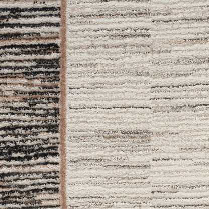 The Rug Corner Nourison Home Desire DSR02 GRYBK Area Rugs