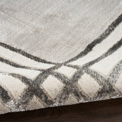 The Rug Corner Nourison Home Nourison Home - Desire Grey/Silver Area Rug DSR01