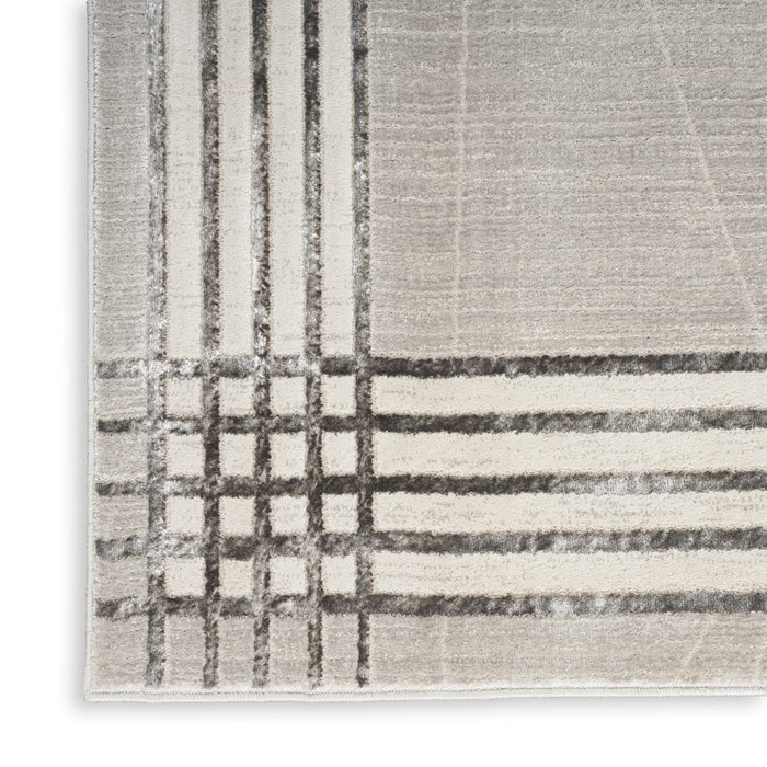 The Rug Corner Nourison Home Nourison Home - Desire Grey/Silver Area Rug DSR01