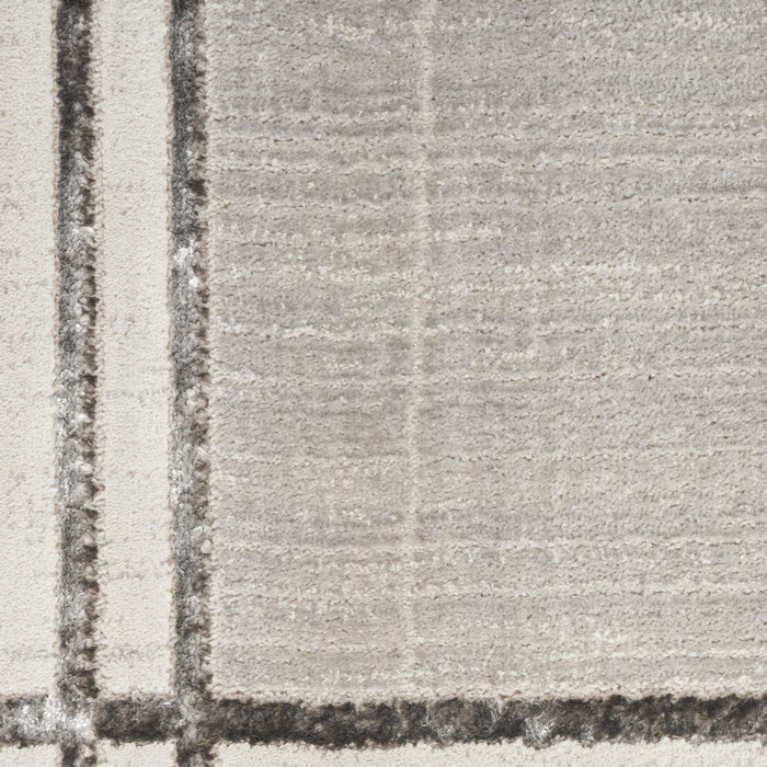 The Rug Corner Nourison Home Nourison Home - Desire Grey/Silver Area Rug DSR01