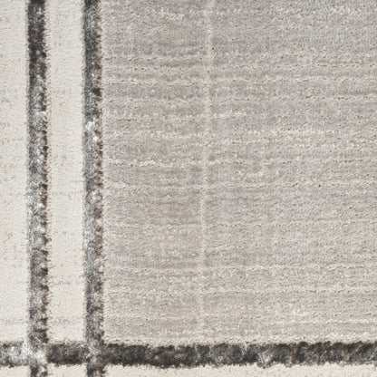 The Rug Corner Nourison Home Nourison Home - Desire Grey/Silver Area Rug DSR01