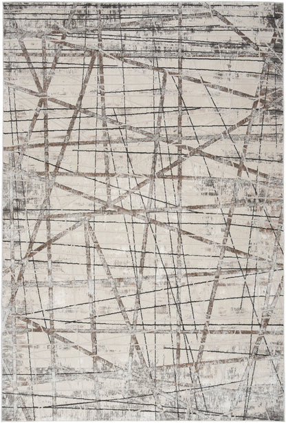 The Rug Corner Nourison Home Nourison Home - Desire Grey/Silver Area Rug DSR03