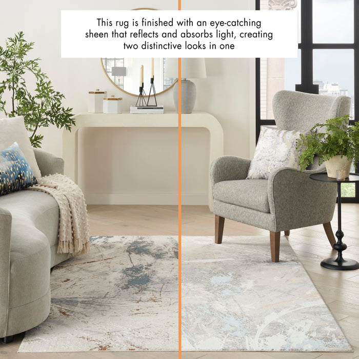 The Rug Corner Nourison Home Desire DSR04 IVGRB Area Rugs