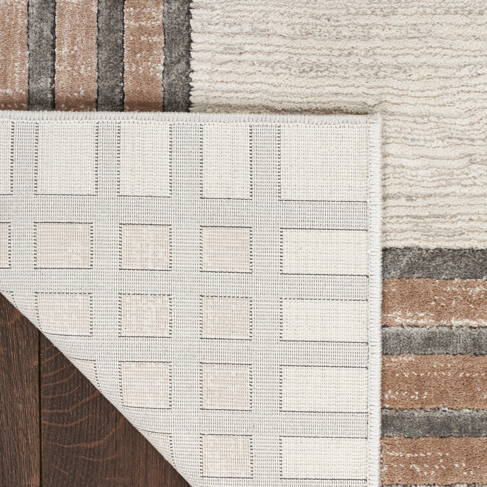 The Rug Corner Nourison Home Desire DSR01 IVSIL Area Rugs