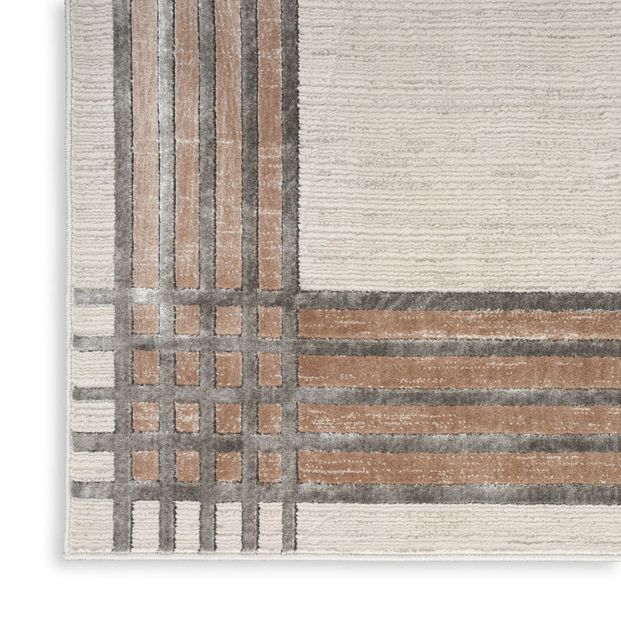 The Rug Corner Nourison Home Desire DSR01 IVSIL Area Rugs