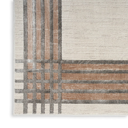 The Rug Corner Nourison Home Desire DSR01 IVSIL Area Rugs