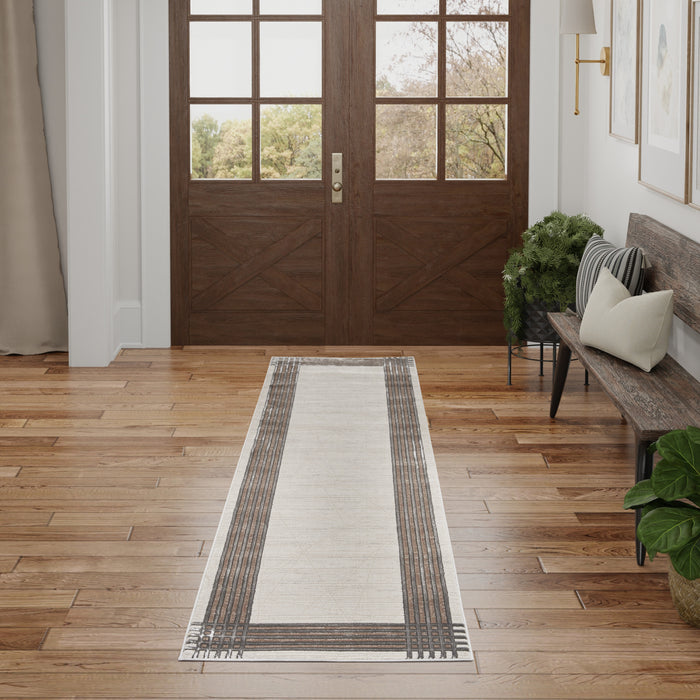 The Rug Corner Nourison Home Desire DSR01 IVSIL Area Rugs