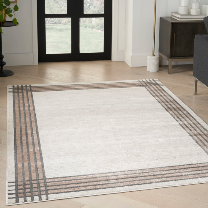 The Rug Corner Nourison Home Desire DSR01 IVSIL Area Rugs