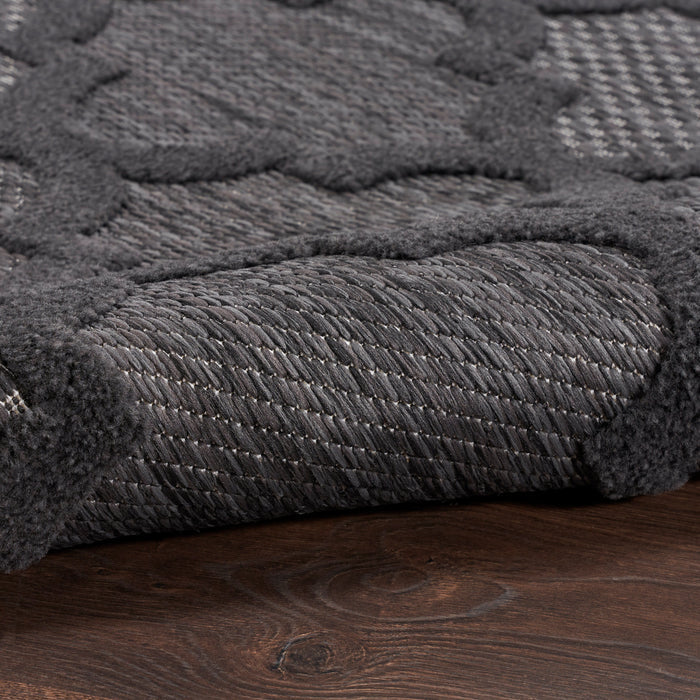 The Rug Corner Nourison Home Nourison Home - Easy Care Black Area Rug NES01