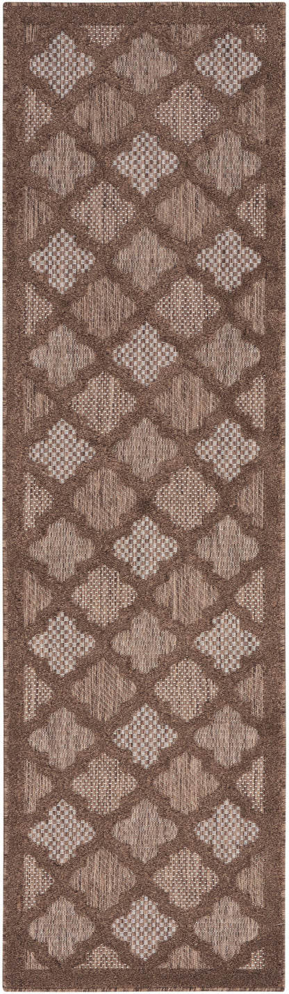 The Rug Corner Nourison Home Easy Care NES01 BROWN Area Rugs