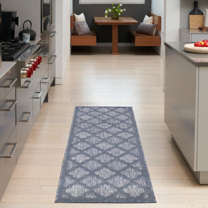 The Rug Corner Nourison Home Easy Care NES01 DENBL Area Rugs
