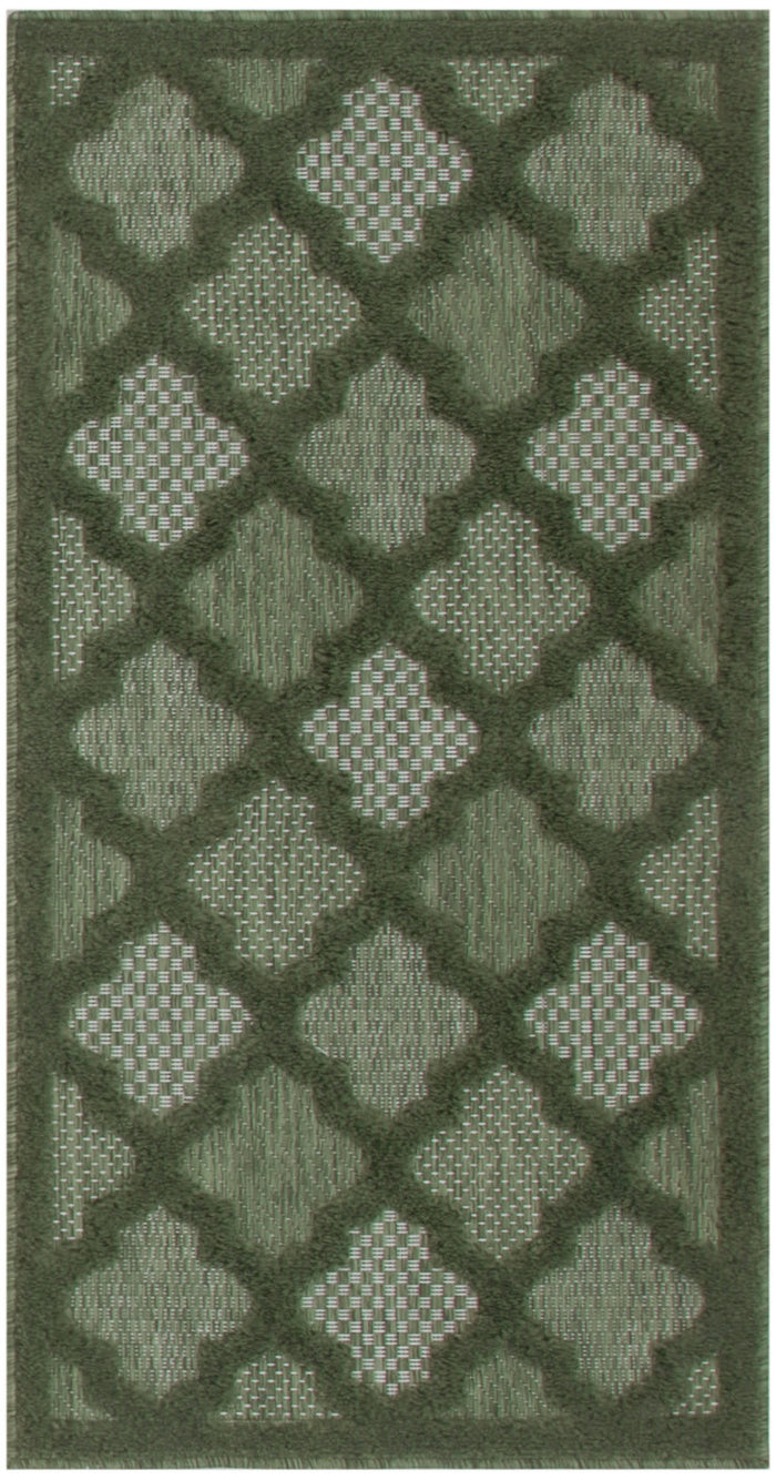 The Rug Corner Nourison Home Easy Care NES01 GREEN Area Rugs