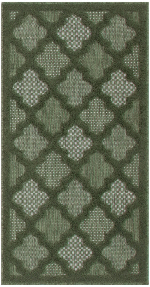 The Rug Corner Nourison Home Easy Care NES01 GREEN Area Rugs