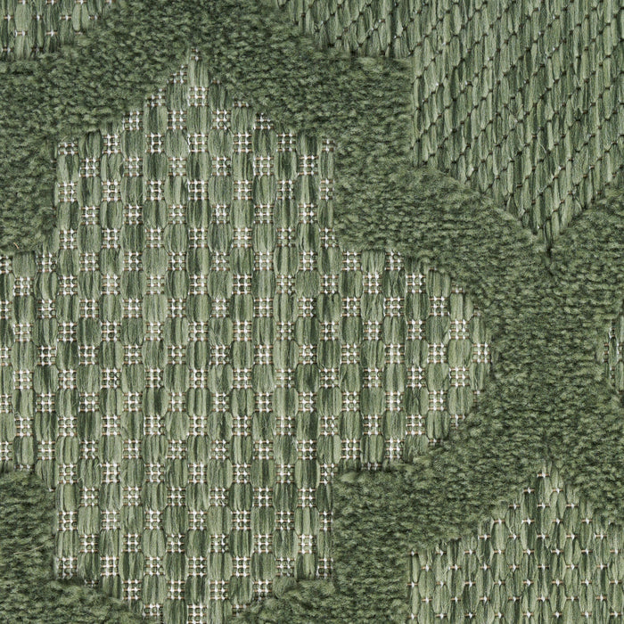 The Rug Corner Nourison Home Easy Care NES01 GREEN Area Rugs