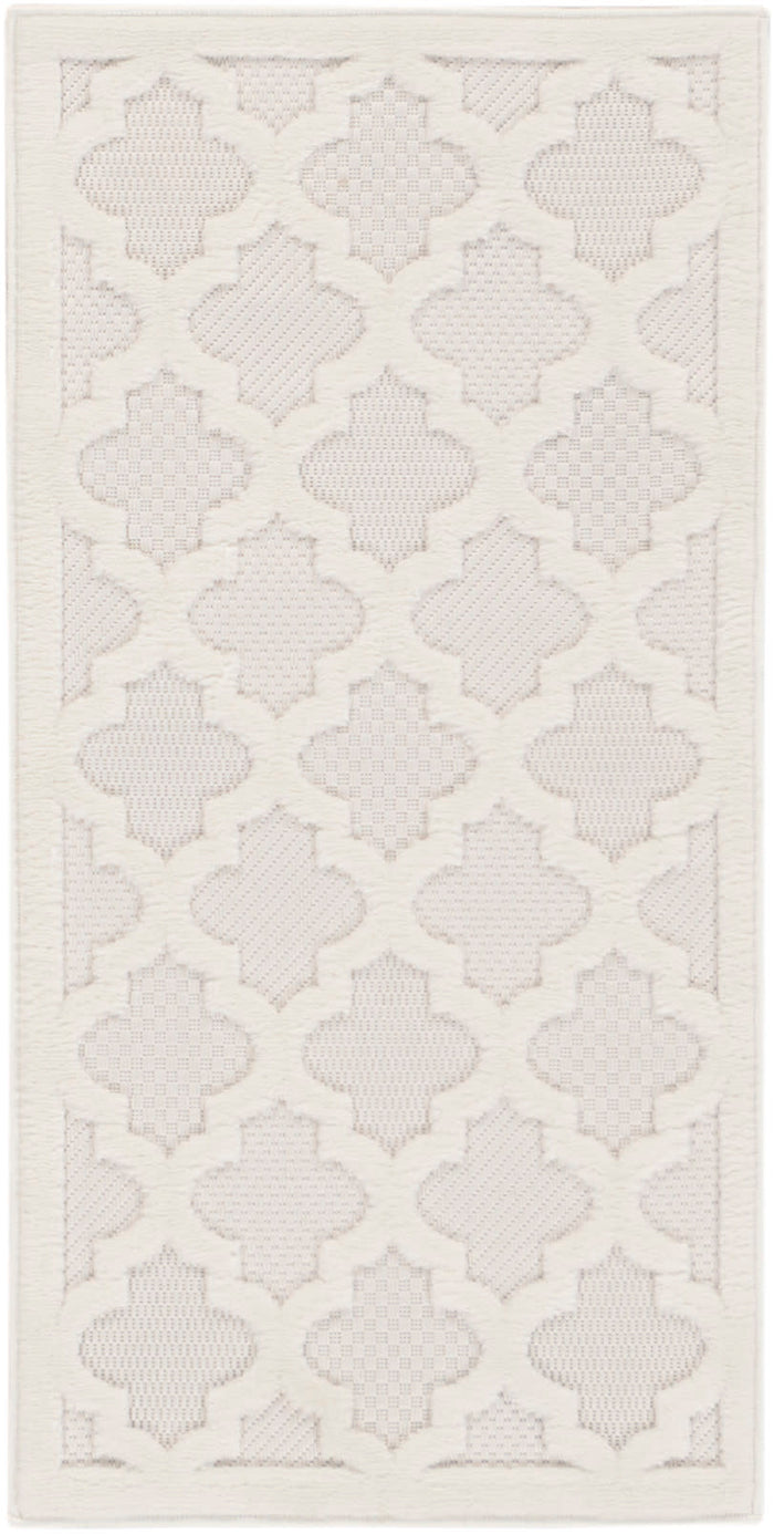 The Rug Corner Nourison Home Easy Care NES01 IVWHT Area Rugs