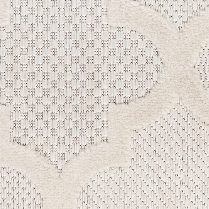The Rug Corner Nourison Home Easy Care NES01 IVWHT Area Rugs