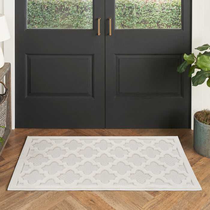The Rug Corner Nourison Home Easy Care NES01 IVWHT Area Rugs