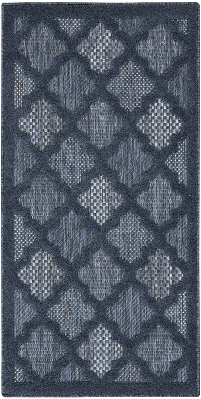 The Rug Corner Nourison Home Nourison Home - Easy Care Navy/Blue Area Rug NES01
