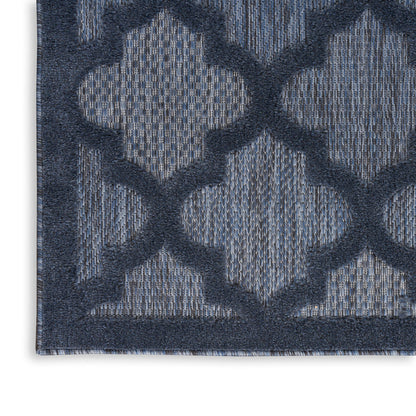 The Rug Corner Nourison Home Nourison Home - Easy Care Navy/Blue Area Rug NES01