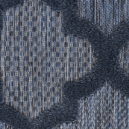 The Rug Corner Nourison Home Nourison Home - Easy Care Navy/Blue Area Rug NES01
