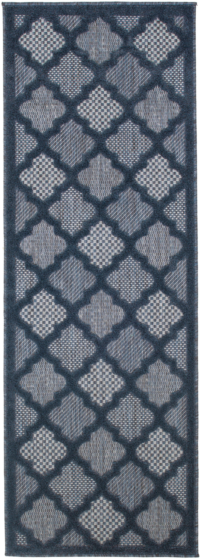 The Rug Corner Nourison Home Nourison Home - Easy Care Navy/Blue Area Rug NES01