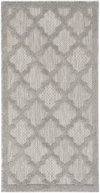 The Rug Corner Nourison Home Nourison Home - Easy Care Silver/Green Area Rug NES01