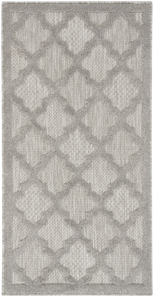 The Rug Corner Nourison Home Nourison Home - Easy Care Silver/Green Area Rug NES01
