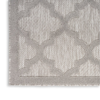 The Rug Corner Nourison Home Nourison Home - Easy Care Silver/Green Area Rug NES01